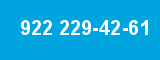 922 229-42-61 922 229-42-61